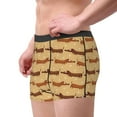 thumbnail image 3 of Bingfone Dachshund Dog Puppy Men's Underwear - Casual Stretch Boxer Briefs-Small, 3 of 7