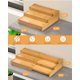 thumbnail image 4 of Spice Rack Organizer 3 Tier Expandable Bamboo for Kitchen Cabinet Cupboard Pantry, 4 of 7
