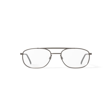 Stetson Men's ST169 Rectangular Prescription Eyeglasses with Case, Gunmetal
