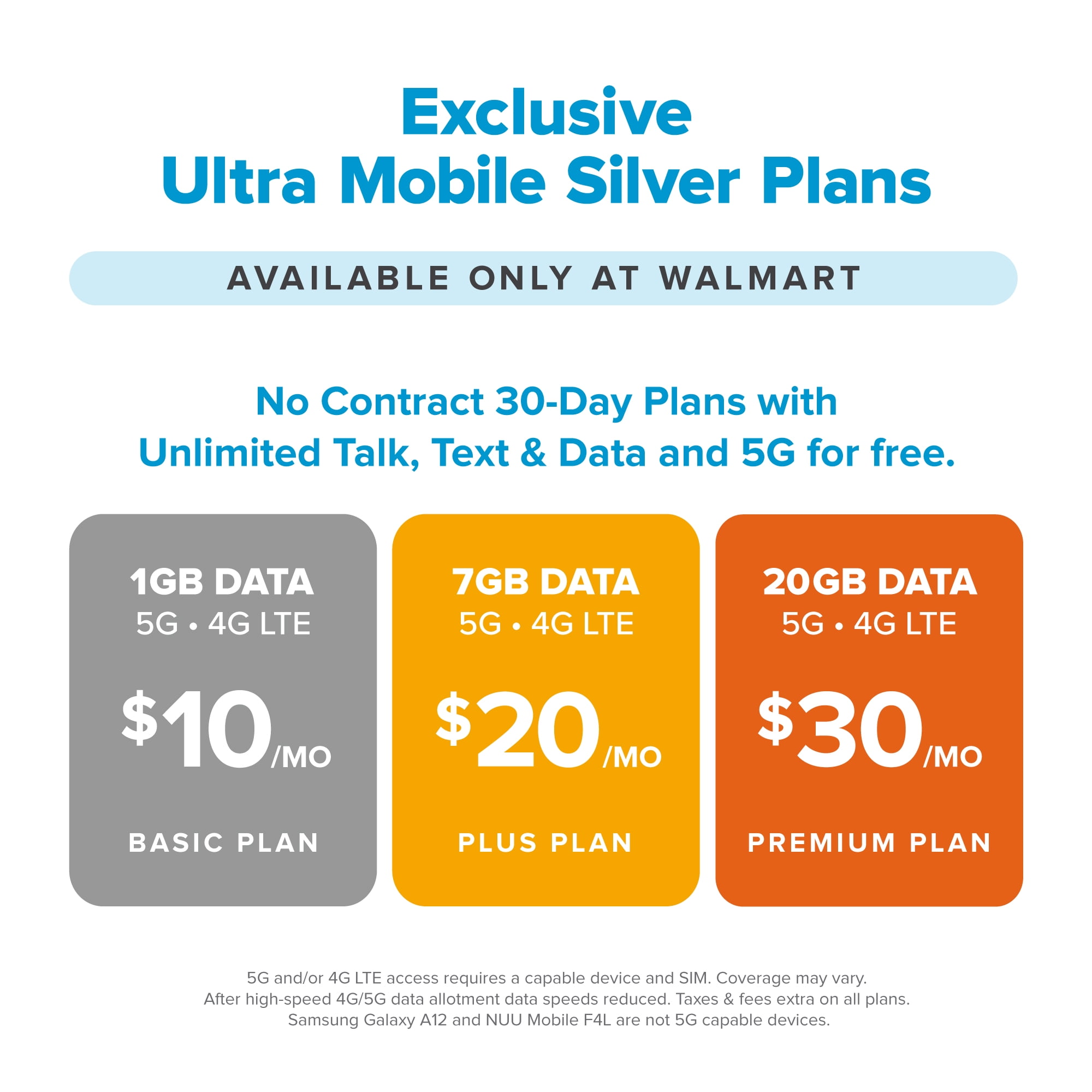 ​​Ultra Mobile Silver Motorola moto g play Smartphone + 7GB 30 Day Prepaid Wireless Plan - For Seniors 65+