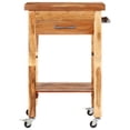 thumbnail image 3 of vidaXL Kitchen Trolley 55x55x89 cm Solid Wood Acacia, 3 of 5