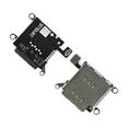 thumbnail image 1 of MesaSe Phone 12/12Pro SIM Card Reader Flex Replacement Dual Slot Socket for Phone Repair, 1 of 4