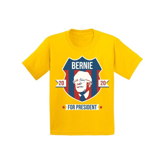 Awkward Styles Bernie for President T-shirt Bern 2020 Kids T Shirts Sanders Fans