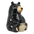 thumbnail image 6 of Ebros American Black Bear With 'Cookies' Honey Pot Ceramic Cookie Jar 8.25"Tall, 6 of 8