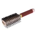 thumbnail image 4 of Cepillo de cabellero Ventilado de Cabello Masajeador de Peluquería Brocha de Doble Cabeza Macarena Salón de cepillo de pelo redondo, 4 of 8