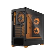Fractal Design Pop Air RGB Black Orange Core TG ATX High-Airflow Clear Tempered Glass Window Mid Tower Computer Case