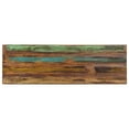 thumbnail image 2 of vidaXL Bench 110 cm Solid Reclaimed Wood and Steel, 2 of 5