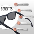 thumbnail image 2 of Gafas de Sol Got Shades Retro de los 80, 100% UV Unisex Paquete de 10, 2 of 6