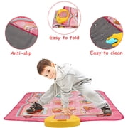 Cake Dance Mat for Kids Moclever Music Blanket with 6 Modes Built-in Music Adjustable Volume Electronic Music Dance Pad for Boys Girls Aged 3+ Years Old