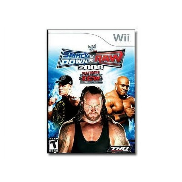Jeu SmackDown VS Raw 2008 - Xbox 360 - PAL - Complet - Très Bon état