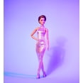 thumbnail image 2 of Barbie Looks Doll, Collectible No. 22 with Pixie Cut & Modern Y2K Fashion, Sequined Pink Halter Jumpsuit with Silver Heels, 2 of 5