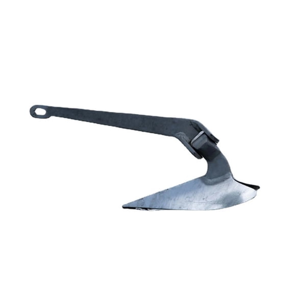 11lb-77lb Delta Style Boat Anchor, Galvanized Steel Boat Anchor for 13-85 Ft Boats
