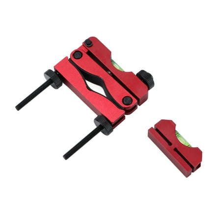 

Reticle Leveling System Universal Aluminium Alloy Anticorrosion Antiwear Rustproof Scope Alignment Level Tool For Cars Red