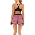 thumbnail image 4 of KingShop Women Yoga Running Shorts 2 in 1 Workout Athletic Shorts with Pockets, 4 of 5