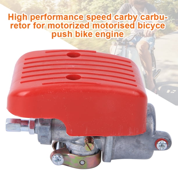 Carburador Motorizado De Carbohidratos Para Bicicleta, Carburador Para Motor De 49cc, 60cc, 66cc Y 80cc
