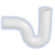 thumbnail image 1 of Trampa de Hule Fleximatic para Fregadero, 1 of 4