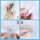 thumbnail image 4 of Self-Adhesive Screw Hooks, 20pcs Waterproof Wall Hooks for Bathroom Kitchen, No Drill Stainless Steel Wall-Mounted Hooks, 4 of 5