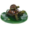 thumbnail image 4 of SHISUYAN 1Pc Floating Pond Decor Floating Turtle Ornament Simulation Turtle Figurine, 4 of 8