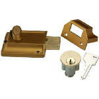 First Watch Security 1356 Cabinet & Drawer LOCK; Polished Brass
