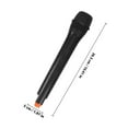 thumbnail image 2 of ELAYARD 2Pcs Simulated Microphone Prop for Party Use Black Lightweight Compact Design, 2 of 8