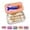 White, variant on Sardines Travel Jewelry Case Mini Jewelry Storage Box Portable Sardine Can Jewelry Box for Rings Earrings(White)