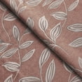 thumbnail image 3 of Leaves Patterned Blackout Curtain Panels, 52" x 96", Copper by Blue Nile Mills, 3 of 7