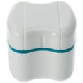 thumbnail image 3 of Miangastore Denture Box Case Denture Bath Box Case Dental False Teeth Storage Box with Rinsing Basket (Green), 3 of 8