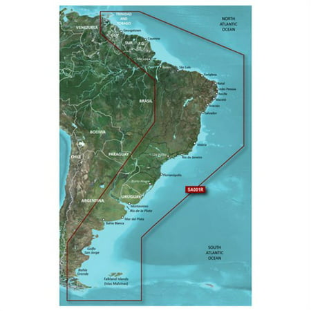 Garmin 010-C1062-20 Navigational Software Covers Golfo de Paria to Tierra del