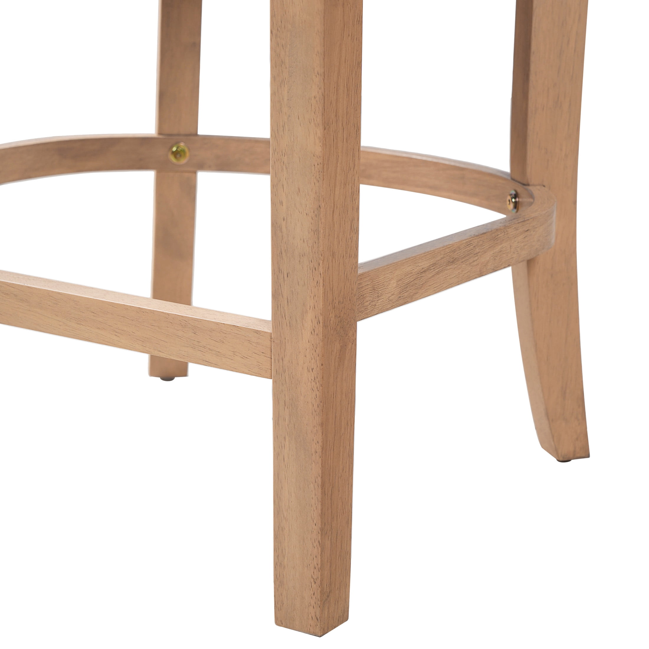 Christopher Knight Home 33" Scandinavian Bar Stools, Counter Height Stools with Arms Set of 2, Natural