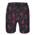 thumbnail image 3 of Fotbe Ping Pong Trajes de Baño Estampados para Hombre, Shorts de Verano de Secado Rápido, Ropa de Playa, Bañadores-Large, 3 of 6