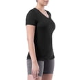 thumbnail image 3 of Athletic Works Women's Core Active Short Sleeve V-Neck T-Shirt, 3 of 7