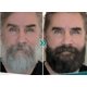 thumbnail image 4 of Pluma de relleno para barba, potenciador de lápiz para barba, resistente al agua, para colorear bigote, herramientas de lápiz para dar forma al cabello (negro), 4 of 5