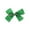 Green, variant on Motique Accessories Printed Shamrock Hair Bow - Green