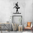 thumbnail image 2 of Craftnamesign Custom Ballerina Dance Metal Wall Art LED Light, Custom Girl Ballet Dancing Name Sign, 2 of 5