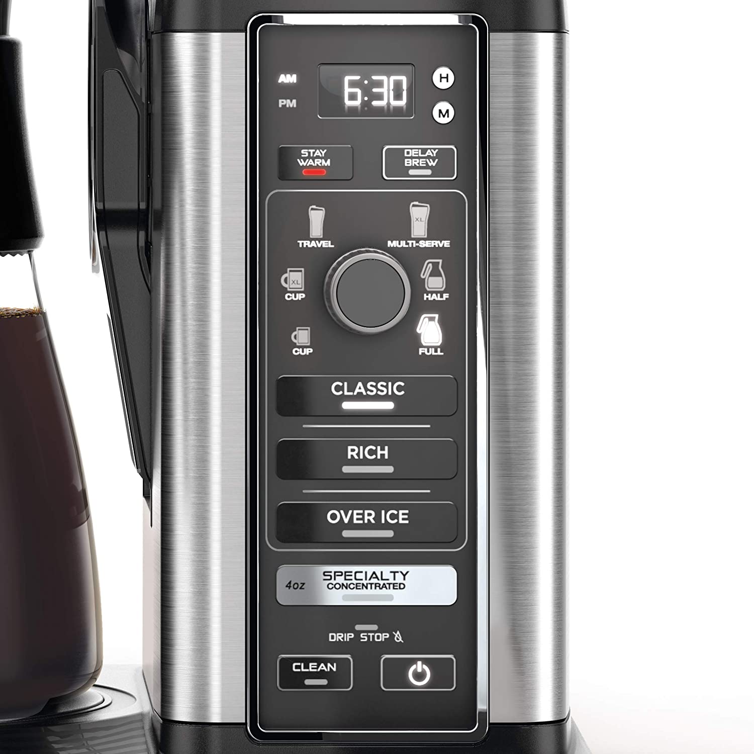 Ninja Specialty Coffee Maker With Fold-Away Frother And Glass Carafe CM405A  - Sam's Club in 2023