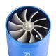 thumbnail image 4 of Cargador Doble Ventilador Super Charger Ahorro de Combustible Gas Azul Zulema Ventilador Turbo Fuel Gas Saver, 4 of 8