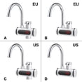 thumbnail image 2 of Guardoinrt Mixer Electric Water Heater 360 Degree Rotatable IPX4 Waterproof LED Screen Digital Display Sink 220V/110V Washing Side Inlet US Plug, 2 of 9