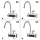 thumbnail image 5 of Mezclador Calentador de agua eléctrico de 360 ​​grados IPX4 IPX4 Pantalla LED impermeable Pantalla Digital Pantalla Digital Grifo 220V / 110V Lavado Tap Tap Inlet Inlet US PLUG Advancent HA012272-04B, 5 of 7