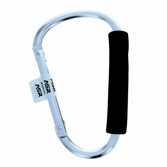 Large Aluminum 7 " Cushion Grip Handle - silver