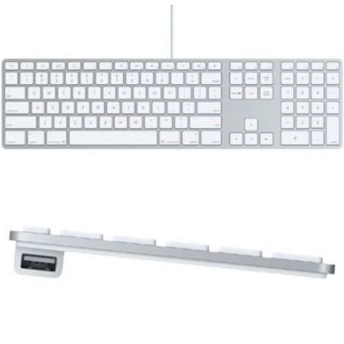 Apple wired Keyboard with Numeric Keypad MB110LL/A - New open box -