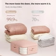 thumbnail image 3 of Ultra Organisateur de Compression Gain de Place, Sac de Rangement pour Couette, Sacs de Rangement pour Couvertures Grande Capacité, Sacs de Compression Lavables, Sac de Rangement pour Cubes de Literie, 3 of 8
