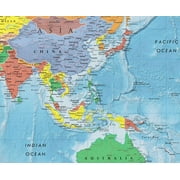 Swiftmaps World Premier Wall Map 24 x 36 Poster
