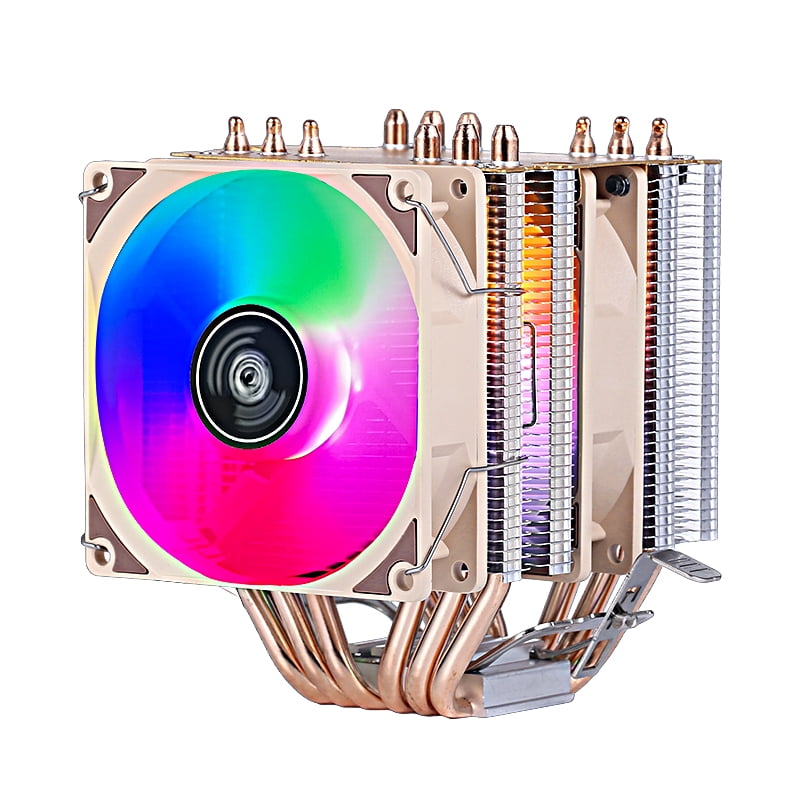 6 Heat Pipe Twin Towers Rapid Cooler CPU Cooling Fan Suitable For Installing LGA775 115x 1200 1700 1356 1366 i3 i5 i7 AMD 3P/4P