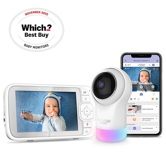 Monitor para Bebe Hubble Pal Glow Plus