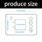 AOOOWER Open Timer Control Module 1 Channel Countdown Timer On Off Switches Relays