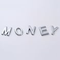 thumbnail image 3 of Joernso 5cm Plated Door Plaque Address English Letter Alphabet Plate Sign for Home Address, 3 of 8