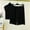Black, variant on NominalSnug Womens Pajama Set 2 Piece Soft Lounge Set with Pockets Short Sleeve Top and Shorts Sleepwear