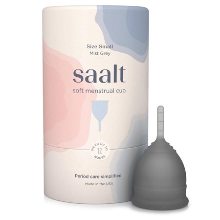 Saalt Soft Menstrual Cup - Super Soft and Flexible - Best Sensitive Cup