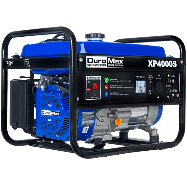 DuroMax XP4000S 4,000Watt 208cc Air Cooled OHV Gas Engine Portable RV
