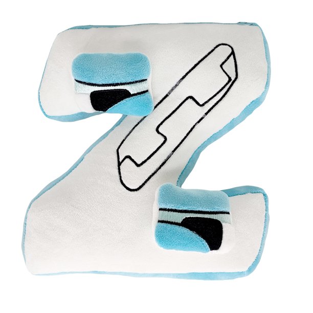 Alphabet Lore Plush Stuffed Toy Z Letter Stuffed Doll Soft Education 